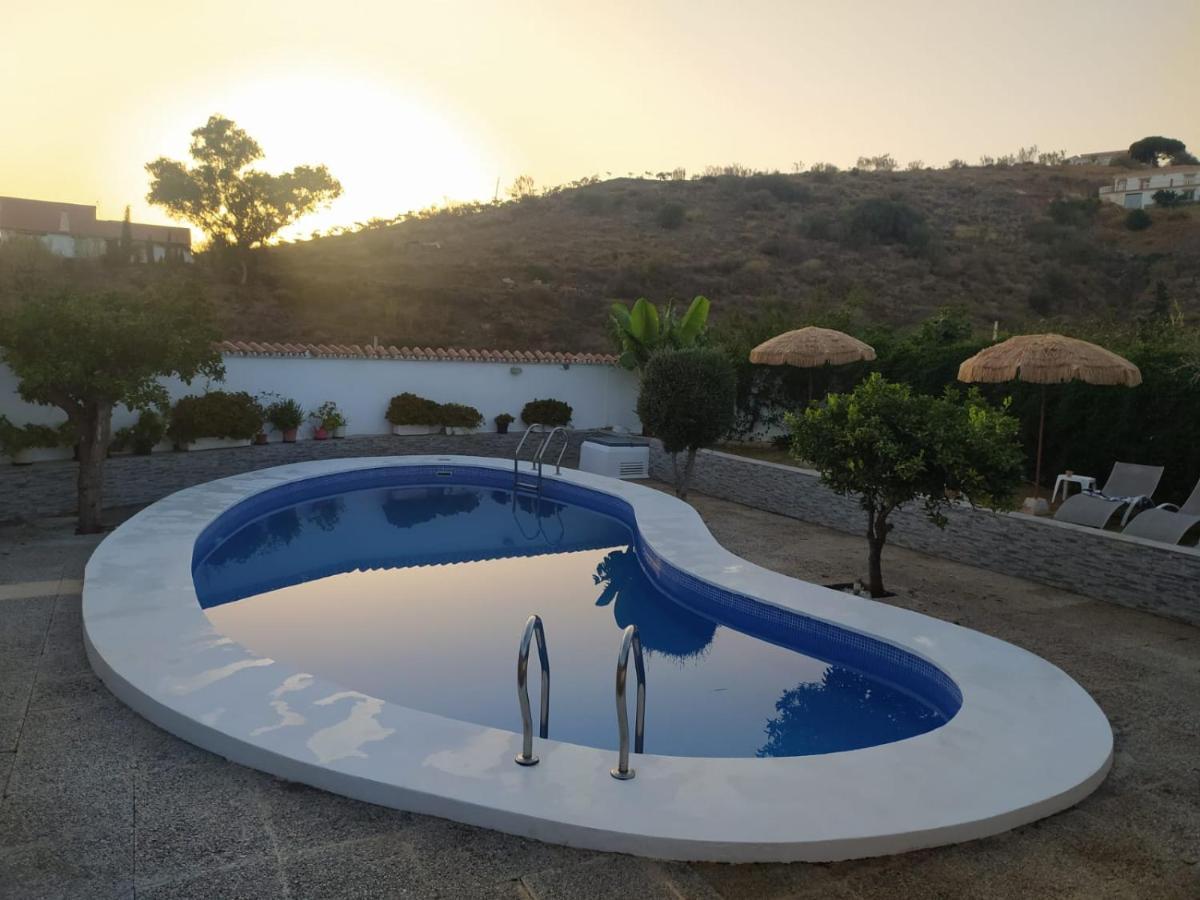 Villa Candela En Benajarafe Piscina Privada Eksteriør bilde