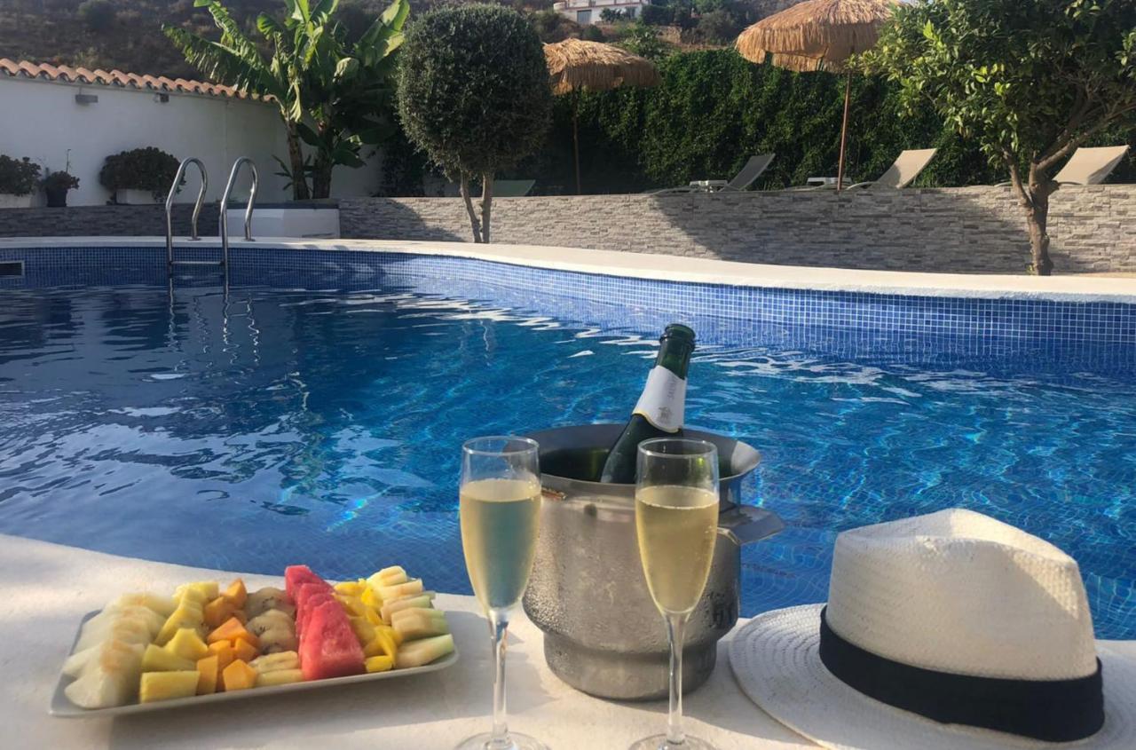 Villa Candela En Benajarafe Piscina Privada Eksteriør bilde